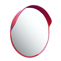 Miroir convexe avec visière Miroir convexe avec visière