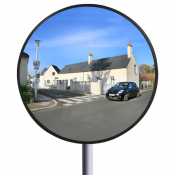 Miroir de sécurité rond inaltérable, traité anti UV