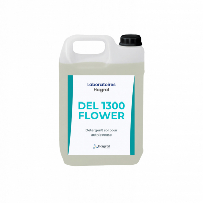 DEL 1300 FLOWER Détergent sol pour autolaveuse