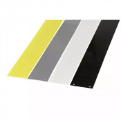 Contremarches plates Meiser BEAUJOIRE alu thermolaqué noir, jaune, gris, blanc ERP, PMR