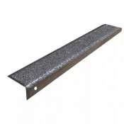 Nez de marche à coller inox 304 Meiser M Granit brut ou Jaune Ral 1016 ERP, PMR