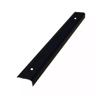 Nez de marche à visser contrasté Meiser LICORNE aluminium anodisé ERP, PMR