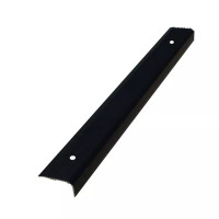 Nez de marche Meiser LICORNE aluminium anodisé avec trous fraisés pour ERP, PMR