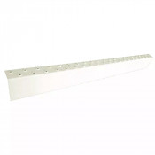 Nez et contremarche Meiser DUPLEIX aluminium laqué jaune ou noir, industrie, ERP, PMR