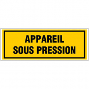 Panneau appareil sous pression