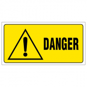 Panneau attention danger
