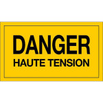 Panneau danger haute tension