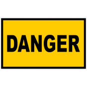 Panneau danger
