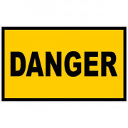 Panneau danger