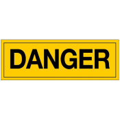 Panneau danger