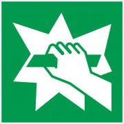 Panneau casser pour obtenir l'accès