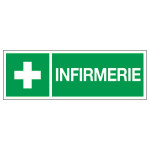 Panneau croix infirmerie