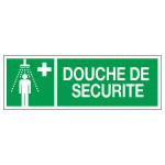 Panneau douche de sécurité