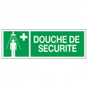 Panneau douche de sécurité