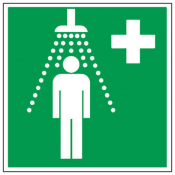 Panneau douche de sécurité