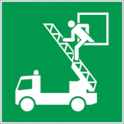 Panneau fenêtre de secours
