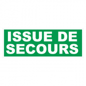 Panneau issue de secours