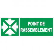Panneau point de rassemblement