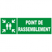 Panneau point de rassemblement
