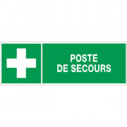 Panneau poste de secours