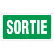 Panneau sortie