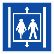 Panneau ascenseur