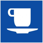 Panneau café