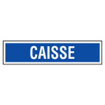 Panneau caisse
