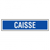 Panneau caisse