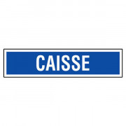 Panneau caisse