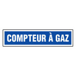 Panneau compteur à gaz