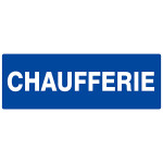 Panneau d'affichage  "Chaufferie"