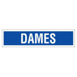 Panneau dames