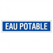 Panneau eau potable