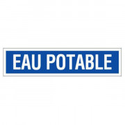 Panneau eau potable