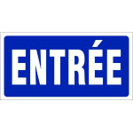 Panneau entrée