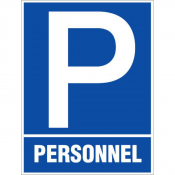 Panneau parking personnel