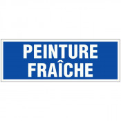 Panneau peinture fraîche