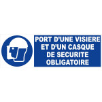 Panneau port de gants de protection obligatoire