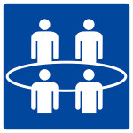 Panneau "Salle de réunion"