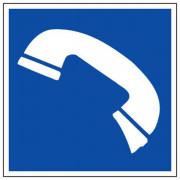 Panneau téléphone