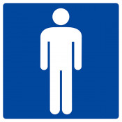 Panneau "Toilettes Hommes"