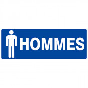 Panneau "Toilettes Hommes"