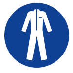Panneau vêtements de protection obligatoires