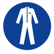 Panneau vêtements de protection obligatoires