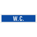 Panneau W.C.