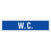 Panneau W.C.