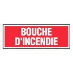 Panneau bouche d'incendie