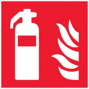 Panneau extincteur d'incendie
