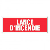 Panneau lance d'incendie